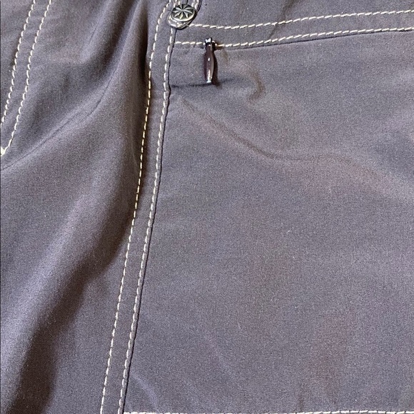 Athleta Zip Brown Active Sport Skirt - Picture 4 of 7